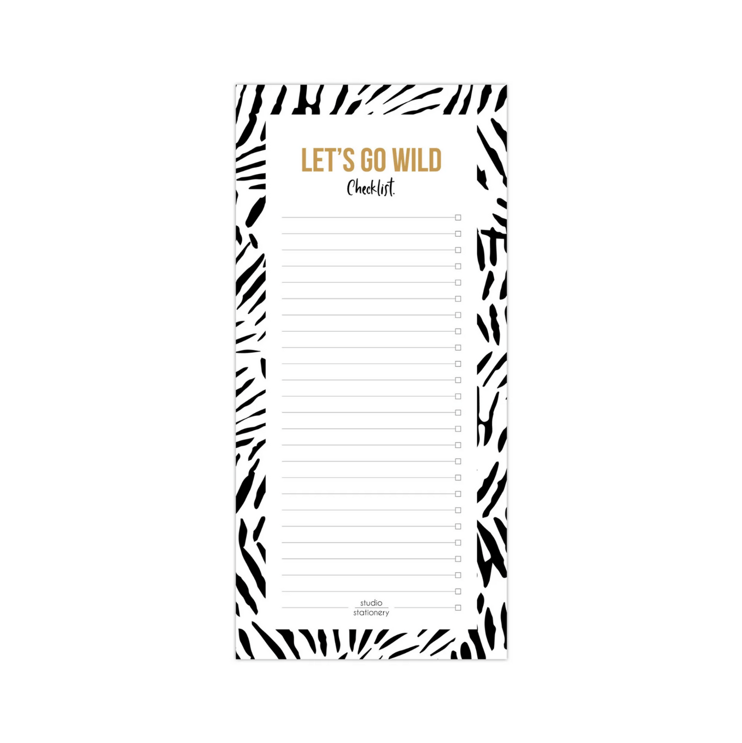 Noteblock checklist Let's go wild!