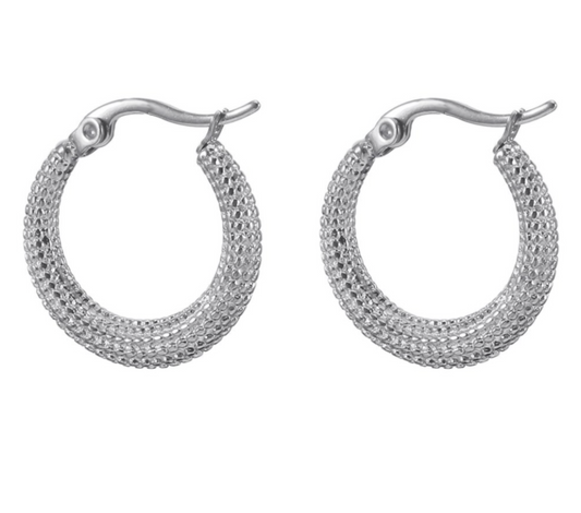 Hoops Zilver