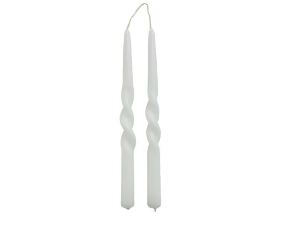Twist candle wit